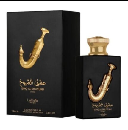 A PIECE OF LATTAFA PRIDE ISHQ AL SHUYUKH GOLD  PERFUME [S1]