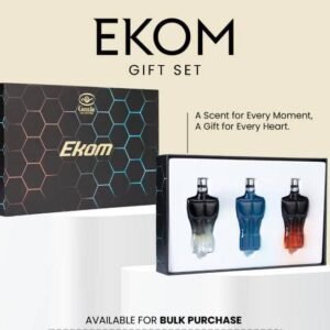 A GIFT SET OF EKOM PERFUME
